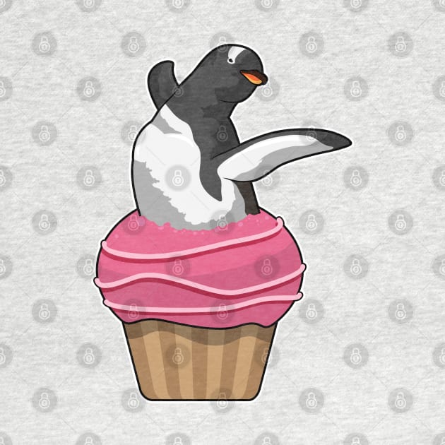 Penguin with Muffin by Markus Schnabel